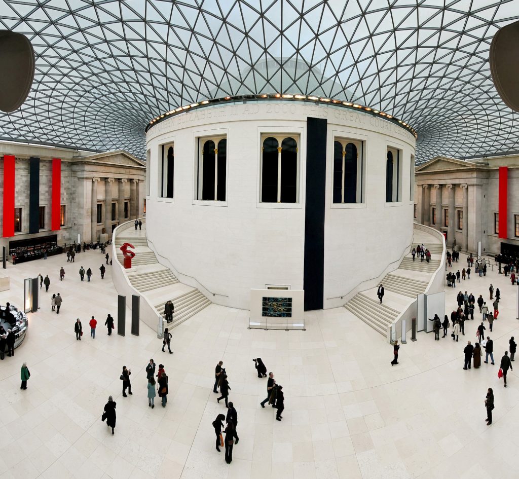 Ein Blick in das Innere des British Museum in London. Foto Baloncici / Deposit